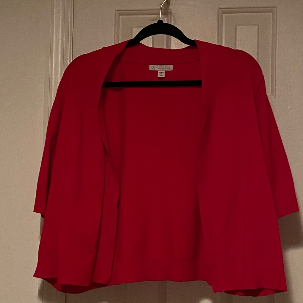 Women’s Red Shrug